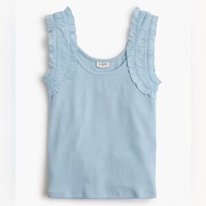 J crew Ruched-strap tank top XS